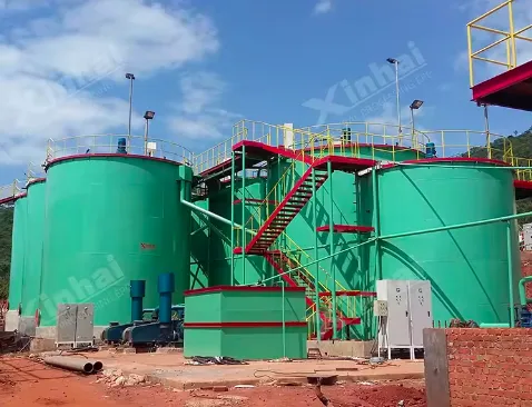 copper leaching agitation tank