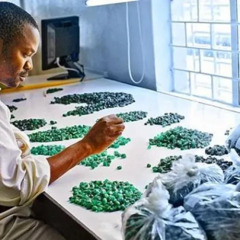 Emeralds in Zambia