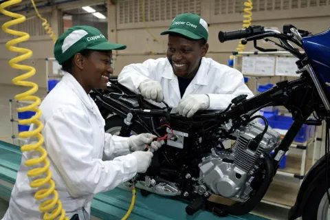 Copper Crest Trading Ltd provides full motorcycle assembly services Zambia, covering everything from traditional petrol bikes to next-generation electric mobility. Whether you’re importing CKD kits or sourcing bike assembly parts Zambia, our experienced technicians and modern workshop processes ensure every unit meets strict quality standards.