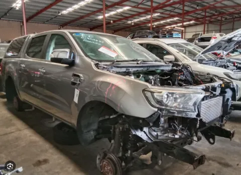 Ford Ranger Accident Repair, Panel Beating & Spray Painting in Lusaka, Zambia